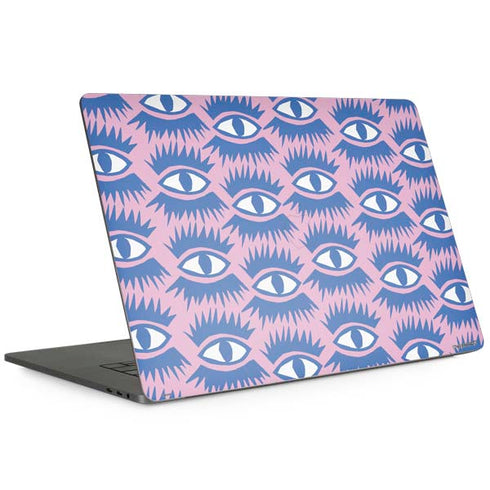 Bouffants and Broken Hearts Bold Eyes 2 MacBook Skins